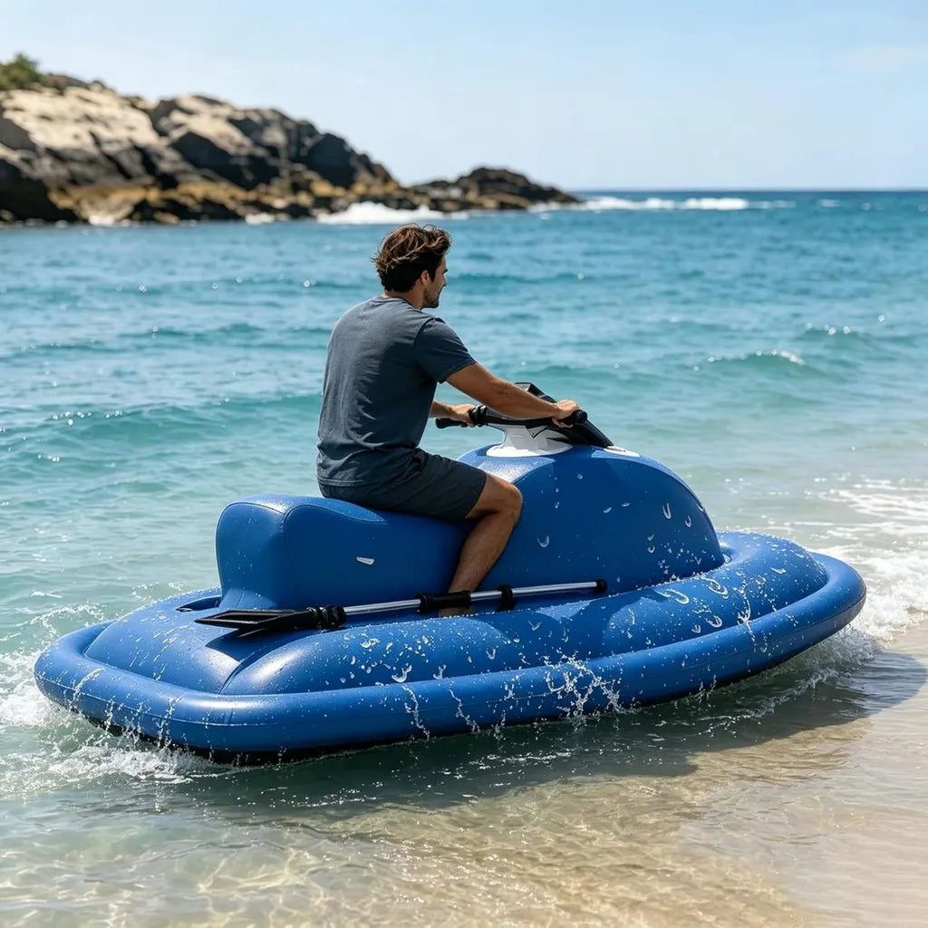 Scooter Aquatique ¨¦lectrique 500/700 W, Vitesse 3-9 km/h, Autonomie 40-130 min, pour Adultes - Id¨¦al Piscine, Lac et Mer