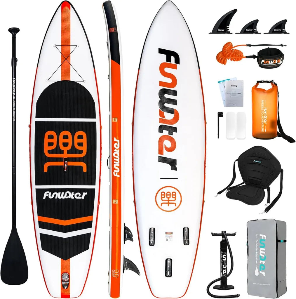 Planche ¨¤ Pagaie Gonflable FunWater Pour Tous Niveaux avec Accessoires Complet