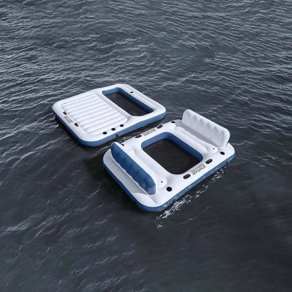 ?le Gonflable Modulable Bestway Hydro-Force pour Piscine et Plage, 269 x 182 x 67 cm, Confort Optimum pour D¨¦tente