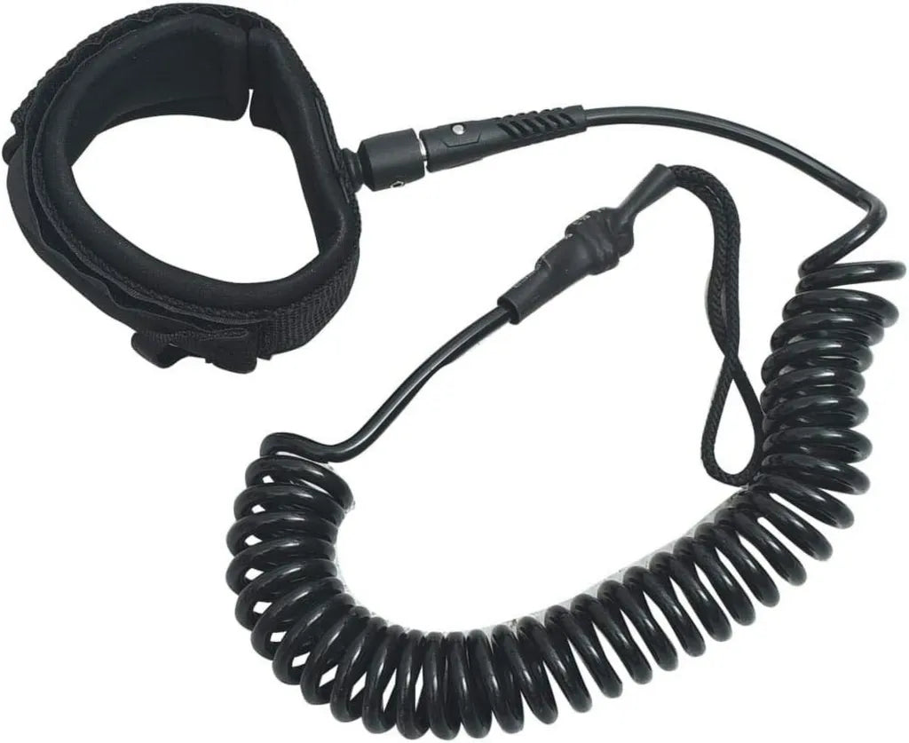 Laisse de s¨¦curit¨¦ pour SUP avec Fermeture, 25,4 cm, Anti-perte, Noire