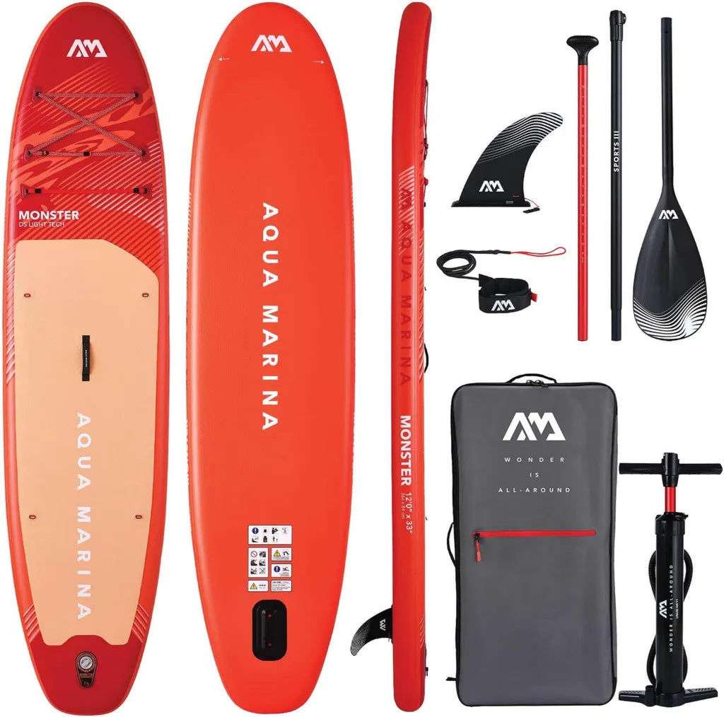 Planche ¨¤ Pagaie Gonflable Aqua Marina Monster 350 cm