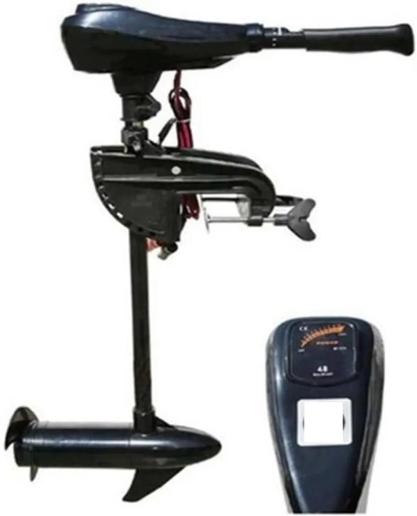 Moteur ¨¦lectrique Hors-Bord 50 LBS 12V pour Kayak et Cano?