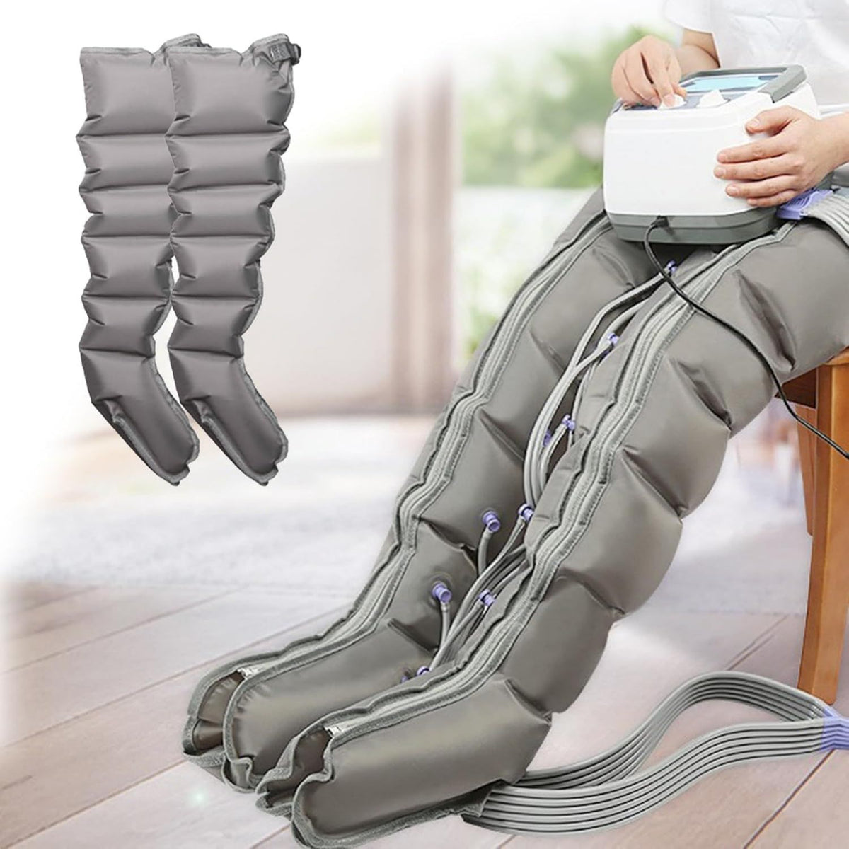 Bottes de pressoth¨¦rapie ¨C massage par compression d'air