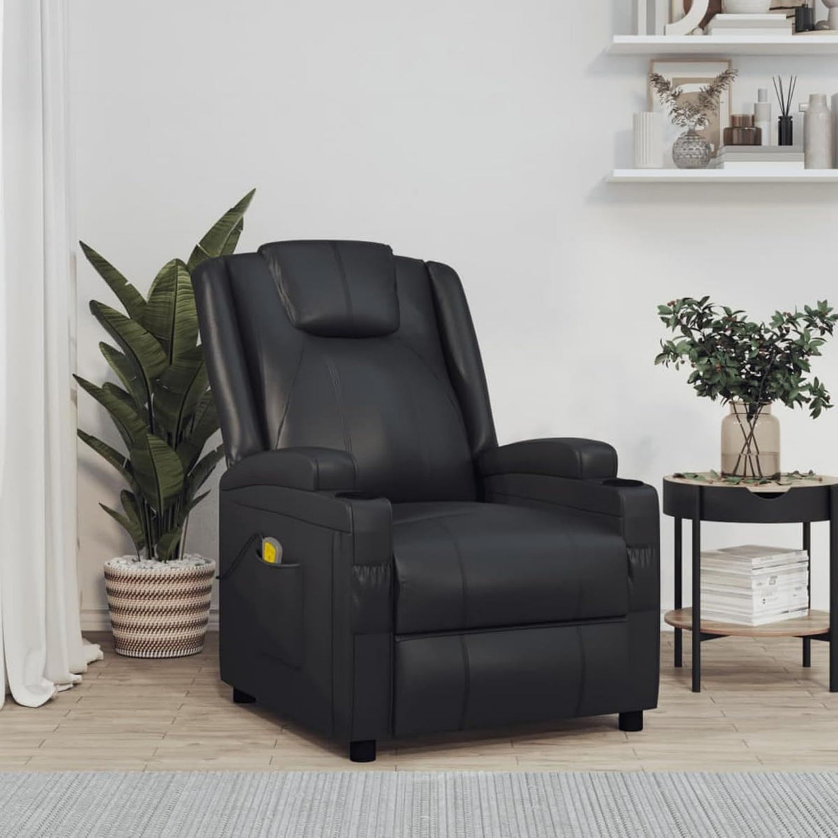 Fauteuil de massage - r¨¦glable, noir, ARKEM