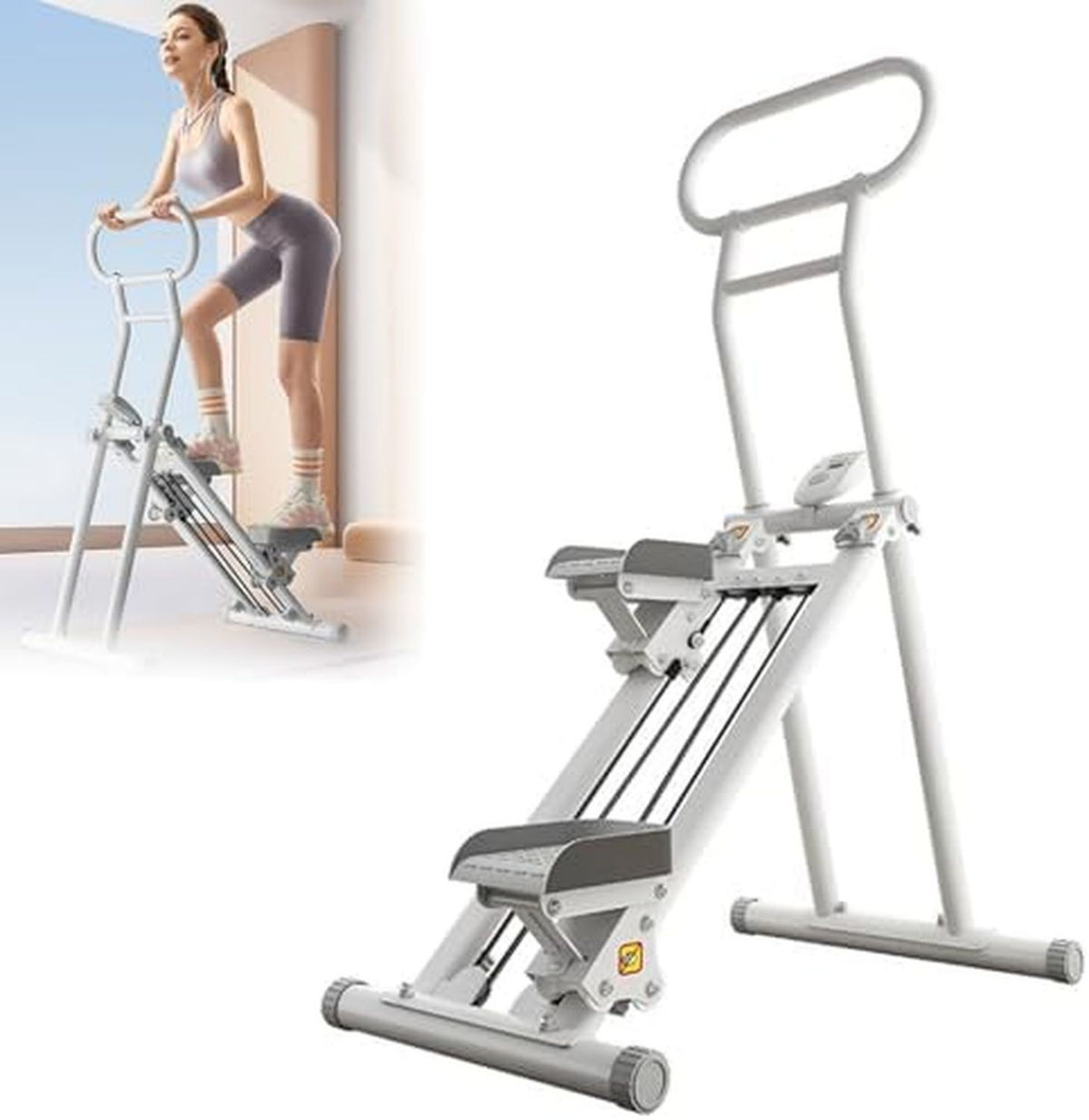 Stepper vertical - format compact, pliable, usage ¨¤ domicile, 120 kg