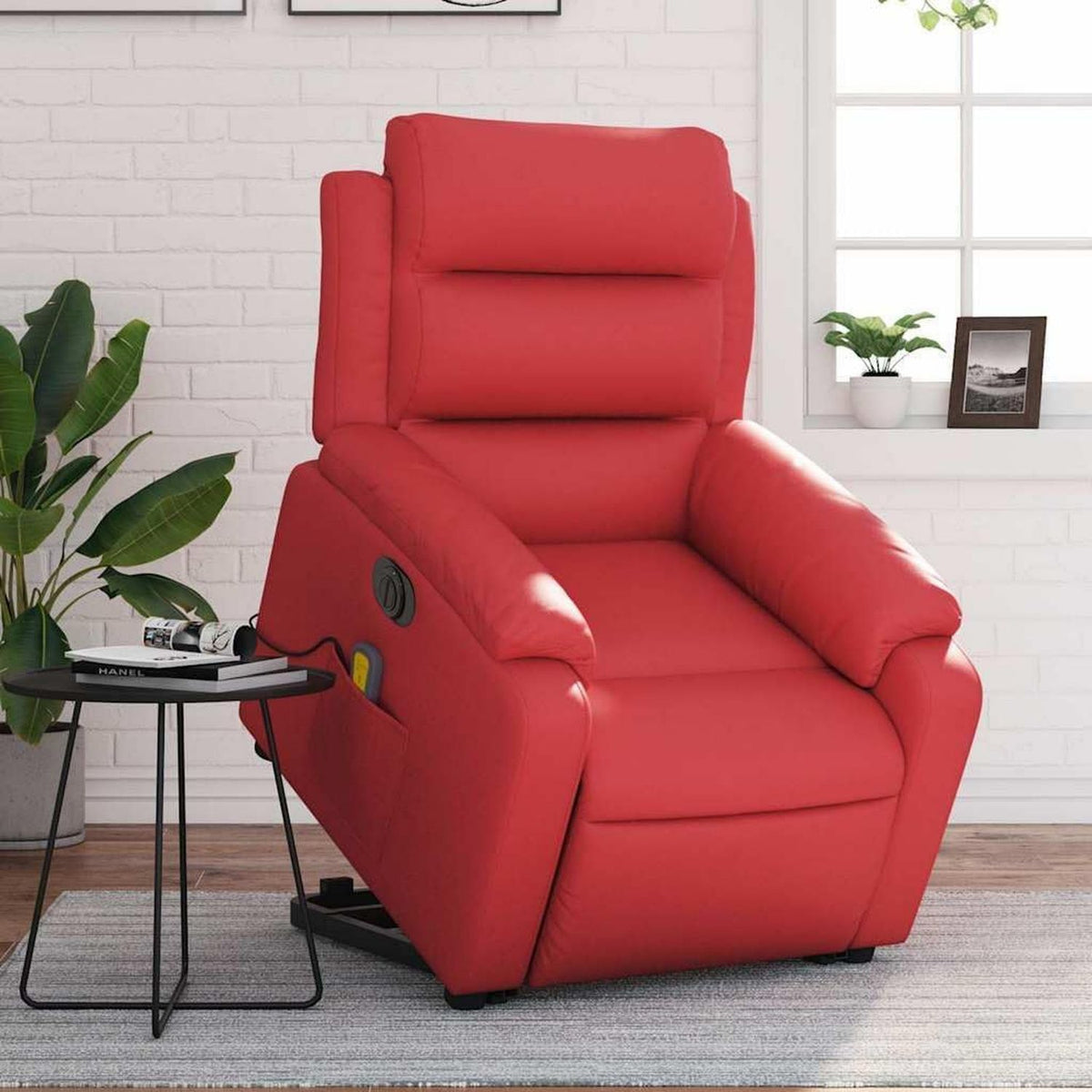 Fauteuil de massage: r¨¦glable, rouge