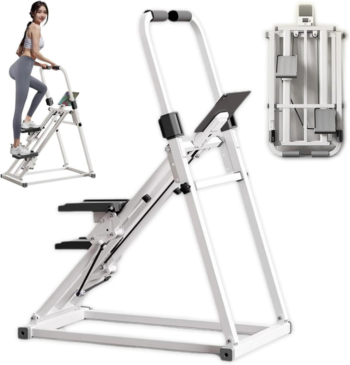 Stepper vertical: fonctionnement silencieux, format compact, r¨¦sistance r¨¦glable, pliable