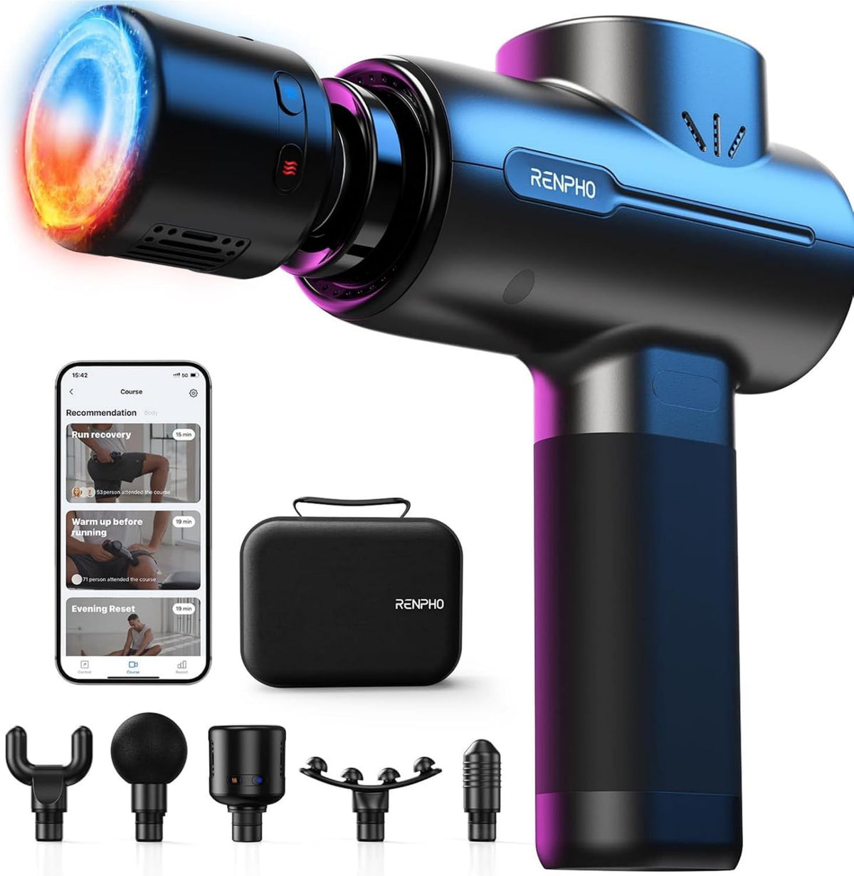 Pistolet de massage - format portable