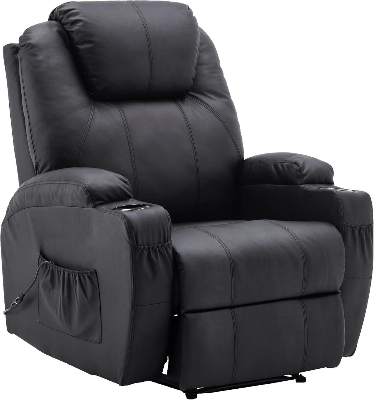 Fauteuil de massage: r¨¦glable, noir