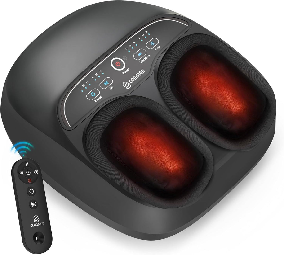 COMFIER Appareil de massage - massage Shiatsu, massage par compression d'air, sur pied