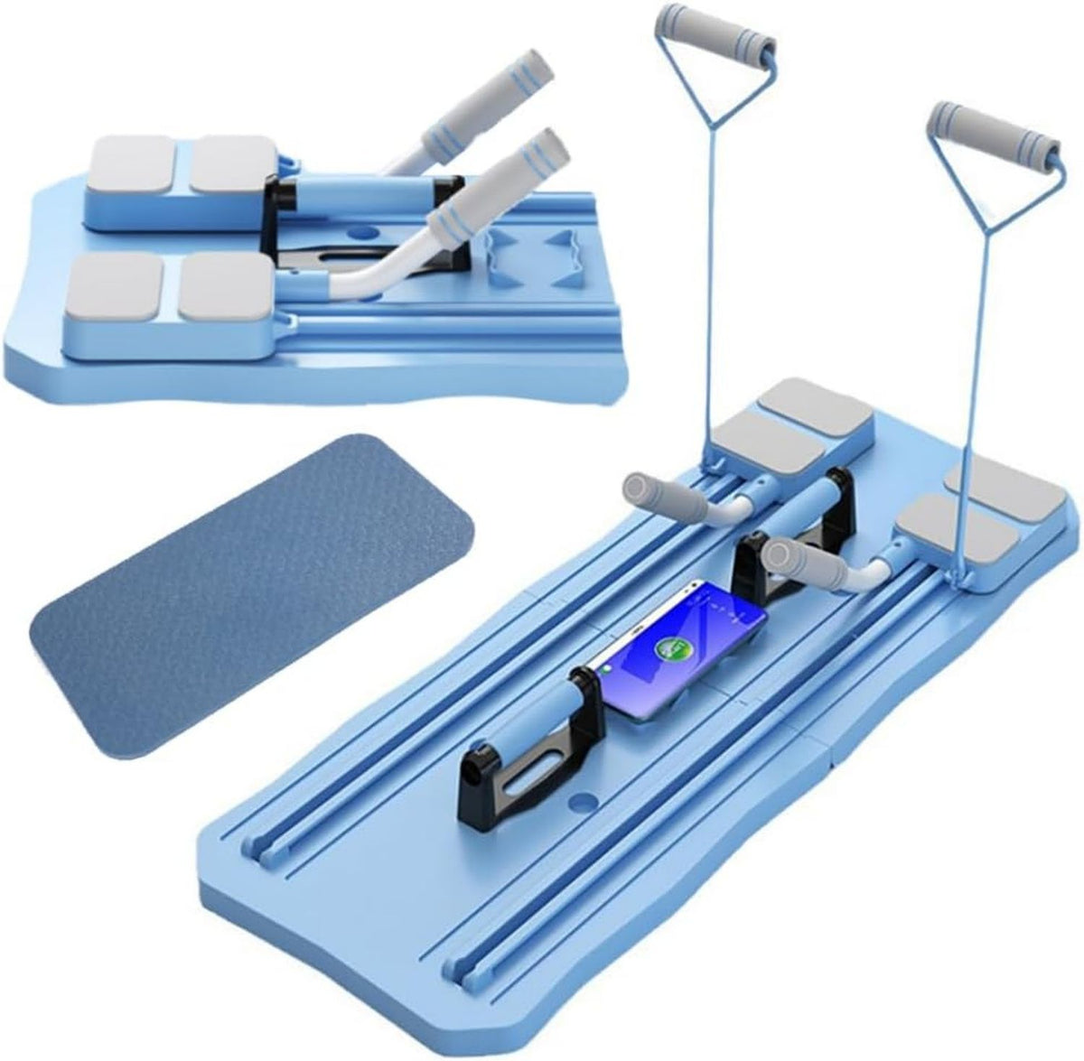 Reformer Pilates - pliable, bleu