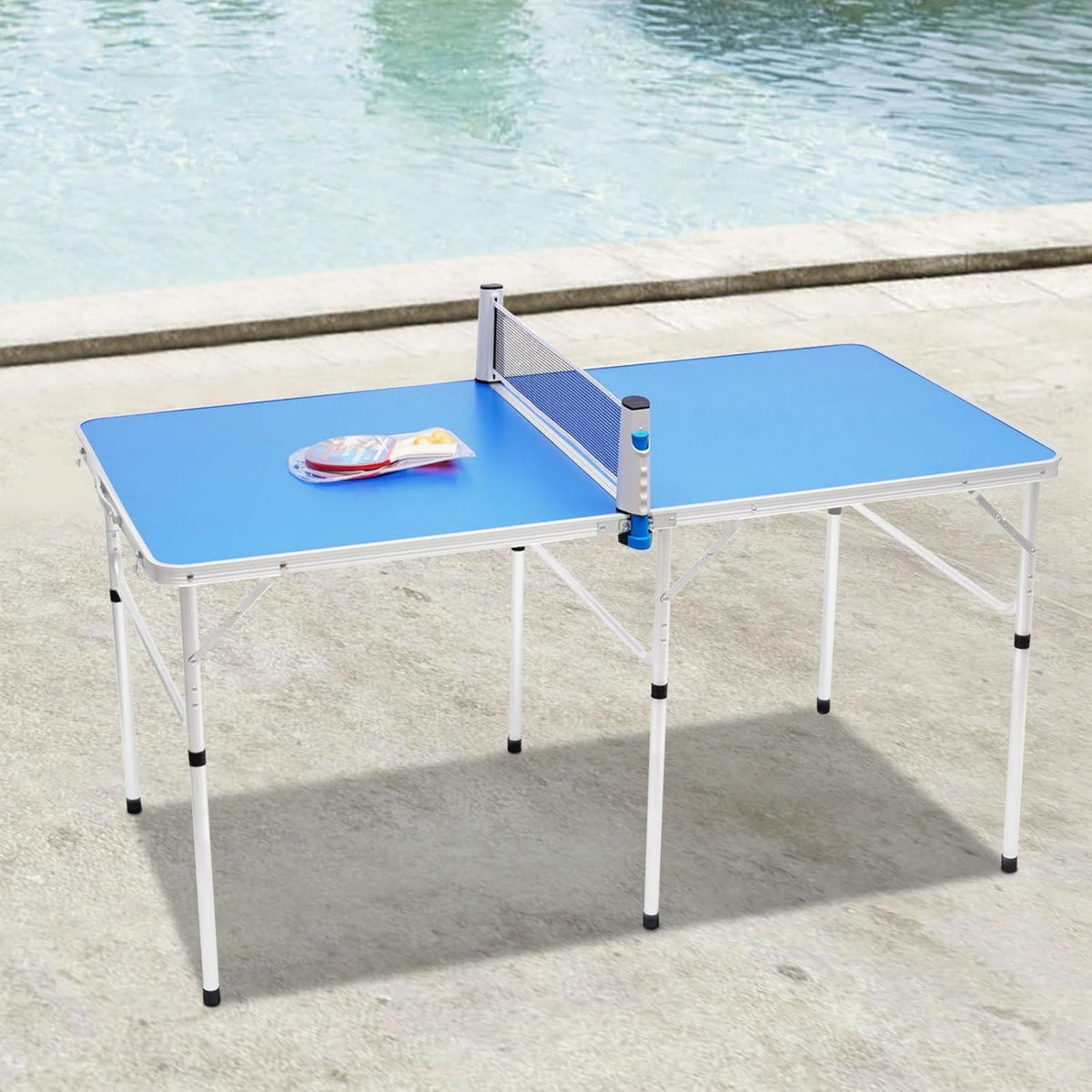 Table de ping-pong: pliable