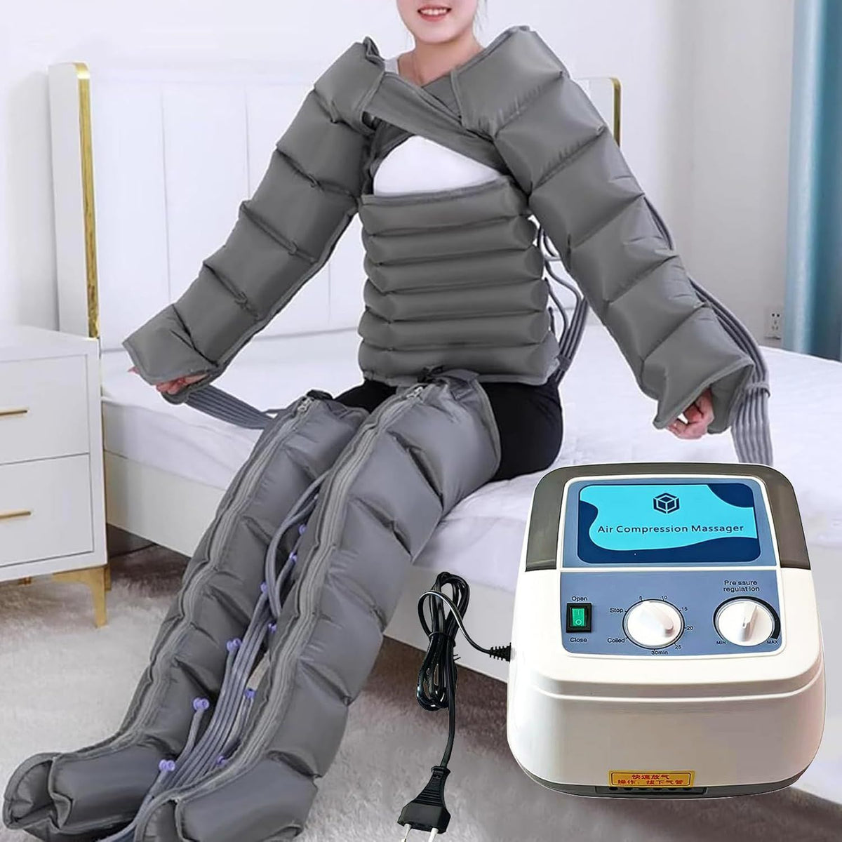 Bottes de pressoth¨¦rapie - massage par compression d'air