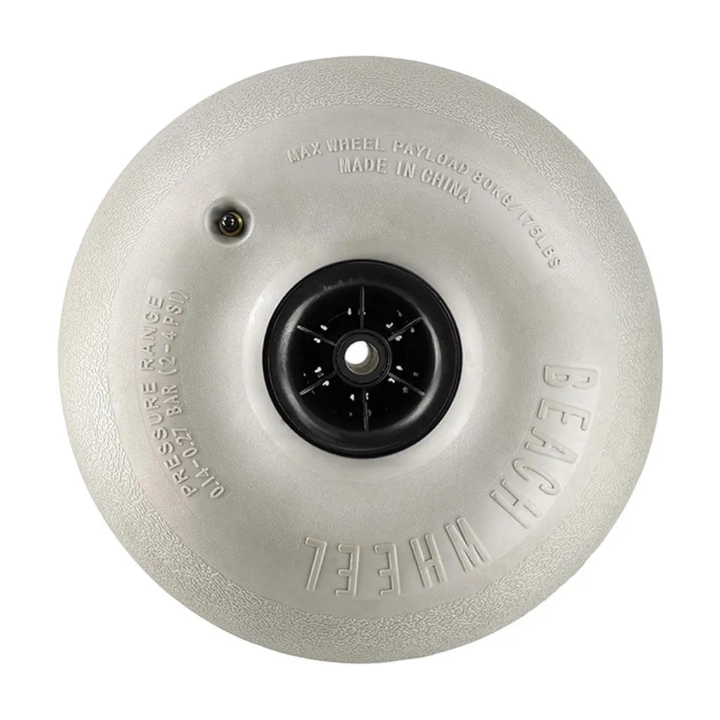 Milageto Roues Pneumatiques 40 cm pour Chariot, Kayak et Plage, Pneus de Rechange Solides