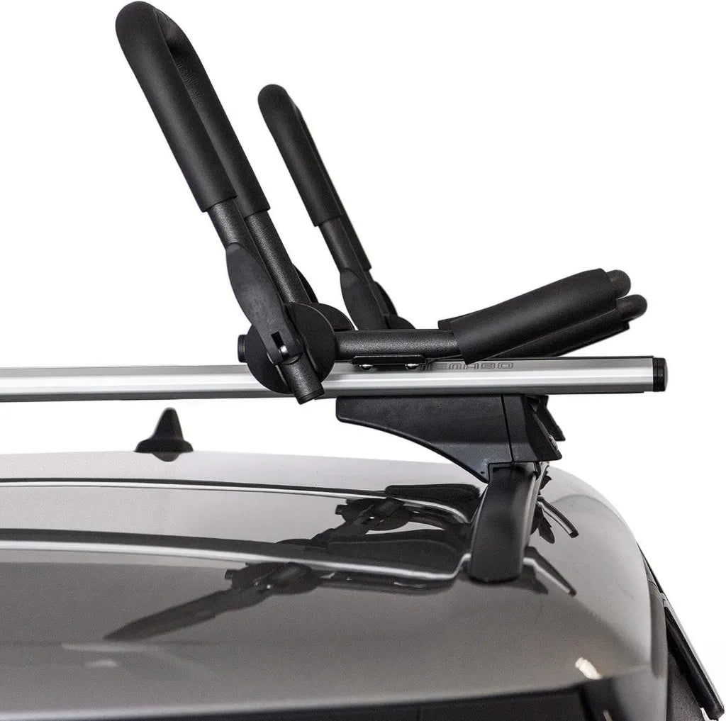 Support de Toit pour Kayak Menabo - Ensemble de 2 Sangles et Fixations pour Cano?