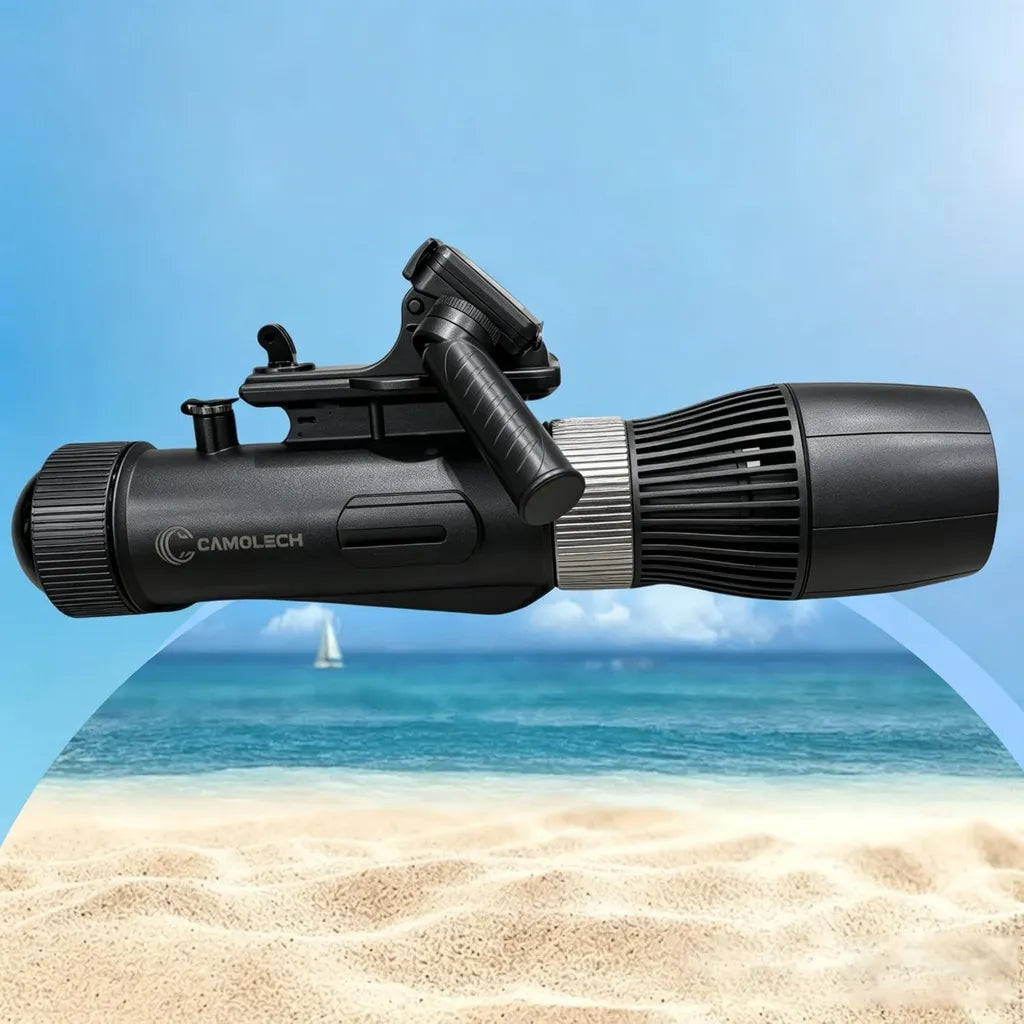 Propulseur ¨¦lectrique de 900 W pour kayak et plong¨¦e, batterie amovible 16 000 mAh, id¨¦al pour sports nautiques