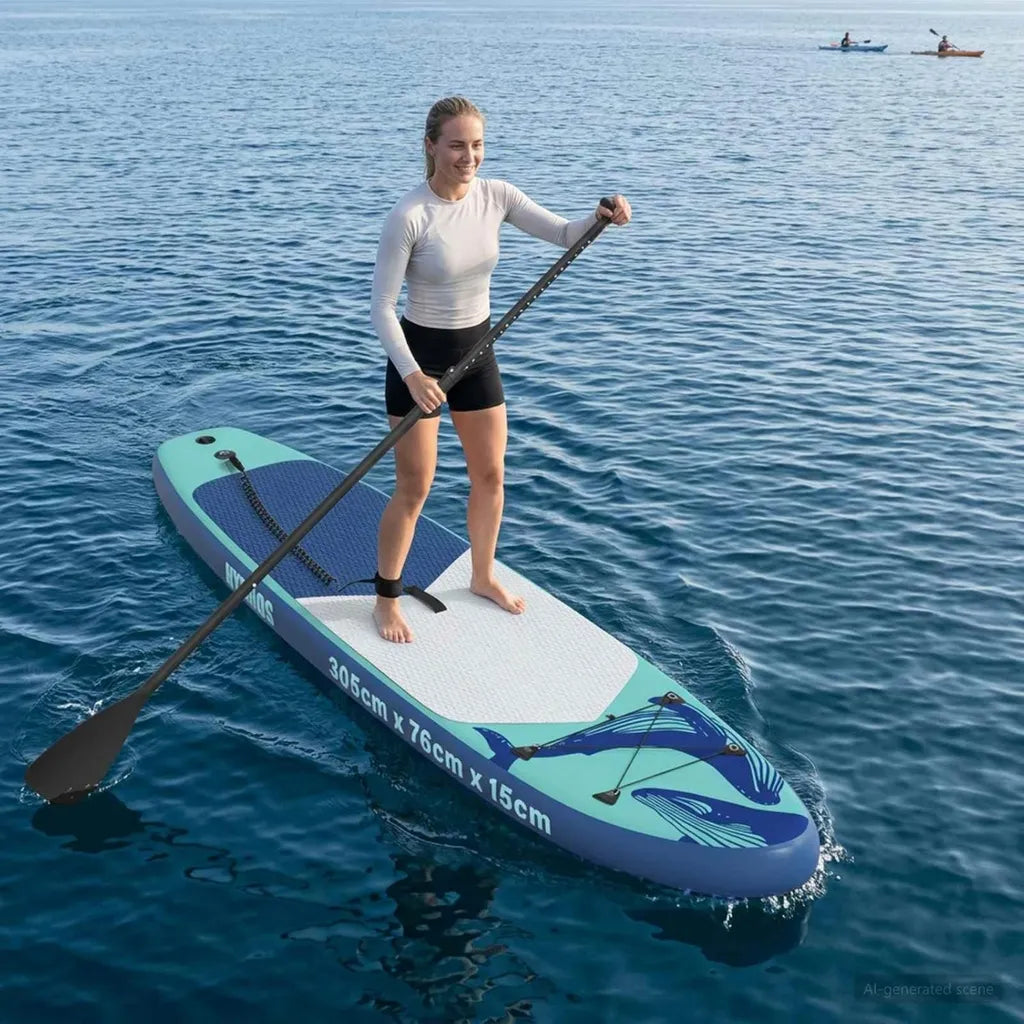 SUP Gonflable HYDROS 305 cm avec Accessoires Complets pour Aventures Nautiques