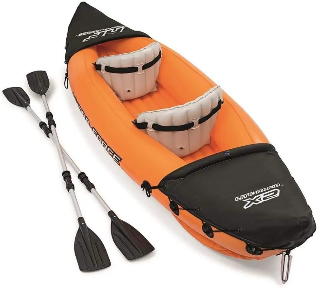 Kayak Gonflable Bleu pour Aventure Nautique