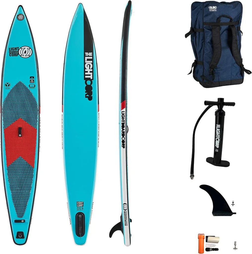 Planche de Course Gonflable S¨¦rie Bleue Jeunesse 12'6' x 23'