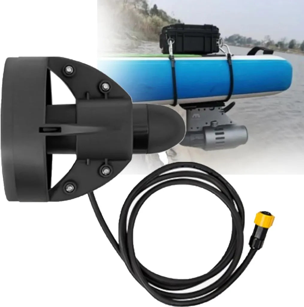 Moteur ¨¦lectrique pour SUP et Kayak, Aileron ¨¤ Batterie 12V avec T¨¦l¨¦commande