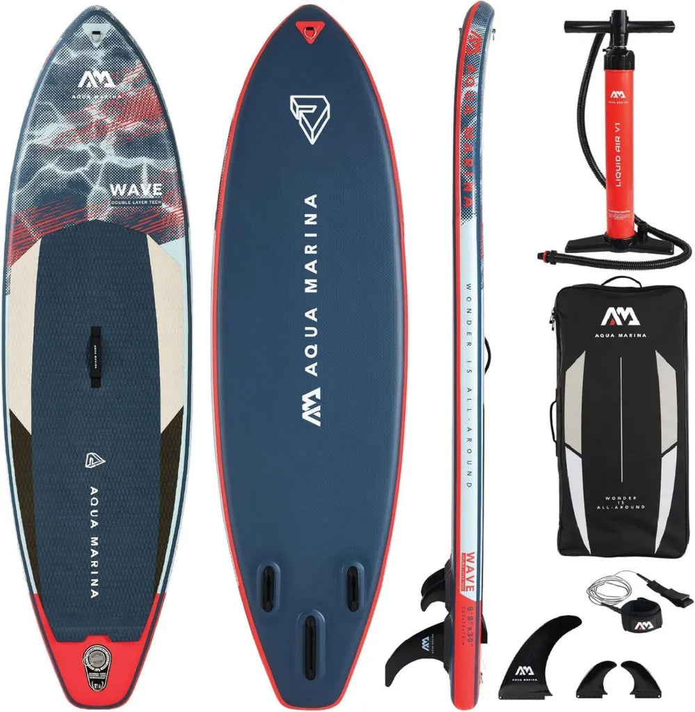 Aqua Marina Planche de SUP Gonflable Wave 8'8' Multicolore pour Adultes