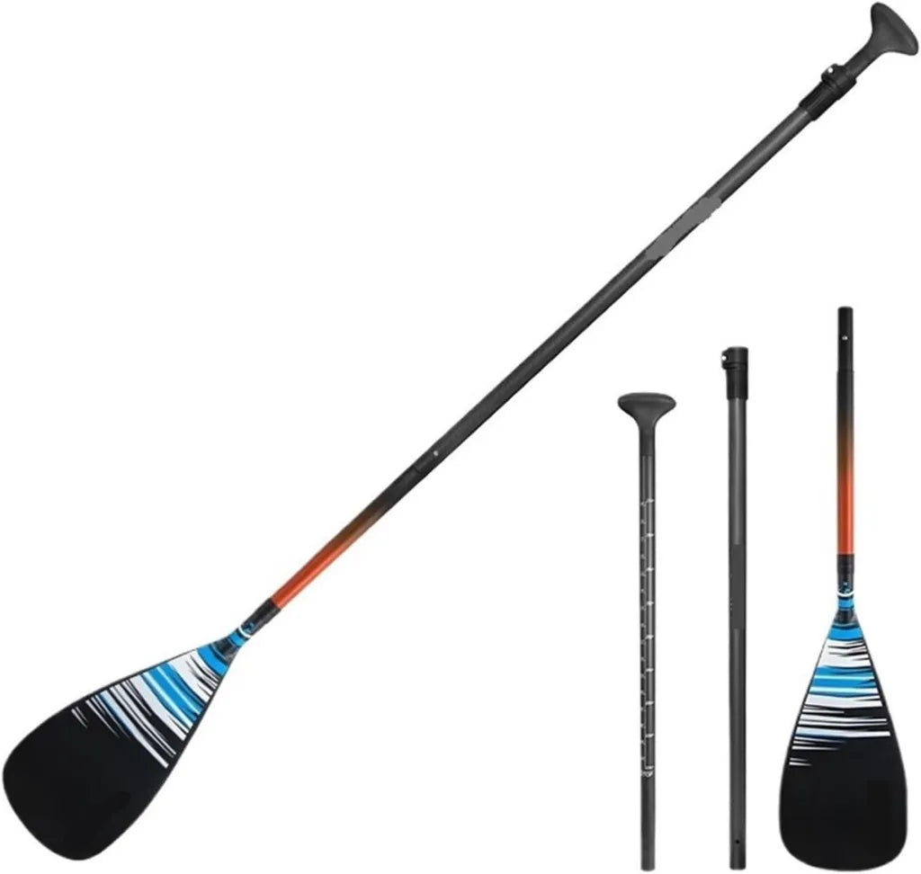 Pagaie Sup Ajustable en Fibre de Carbone pour Planche de Surf Gonflable
