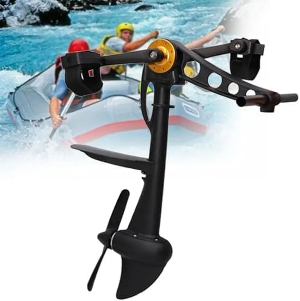 Kayak ¨¤ p¨¦dales avec gouvernail pour p¨ºche et navigation