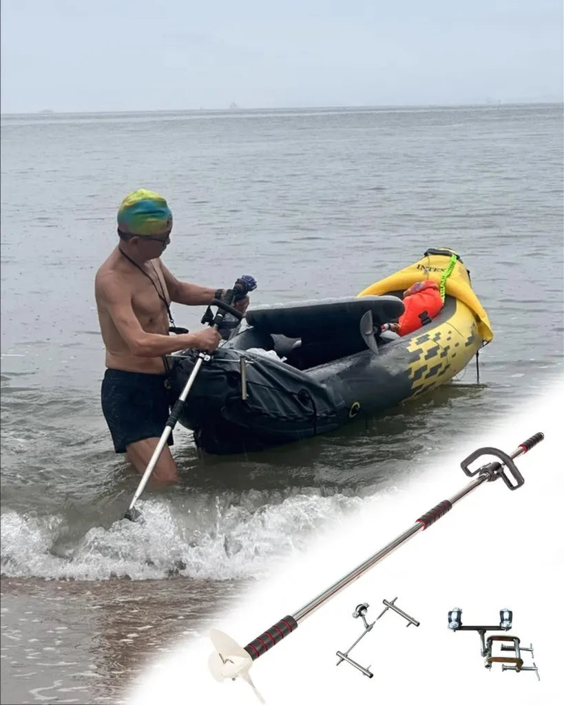 Moteur Hors-bord L¨¦ger pour Cano? et Kayak Gonflable - Adapt¨¦ pour Lac et ¨¦tang