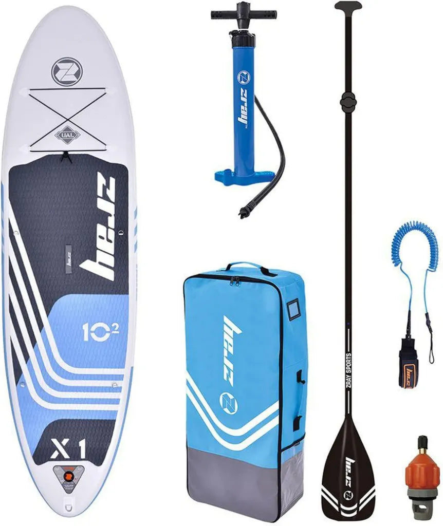 Paddle Gonflable Zray X-Rider 10.2' avec Accessoires - Jusqu'¨¤ 125kg - 310x81x15cm