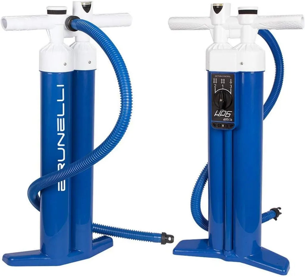 Pompe SUP Brunelli HP6 ¨¤ triple action pour gonflage rapide