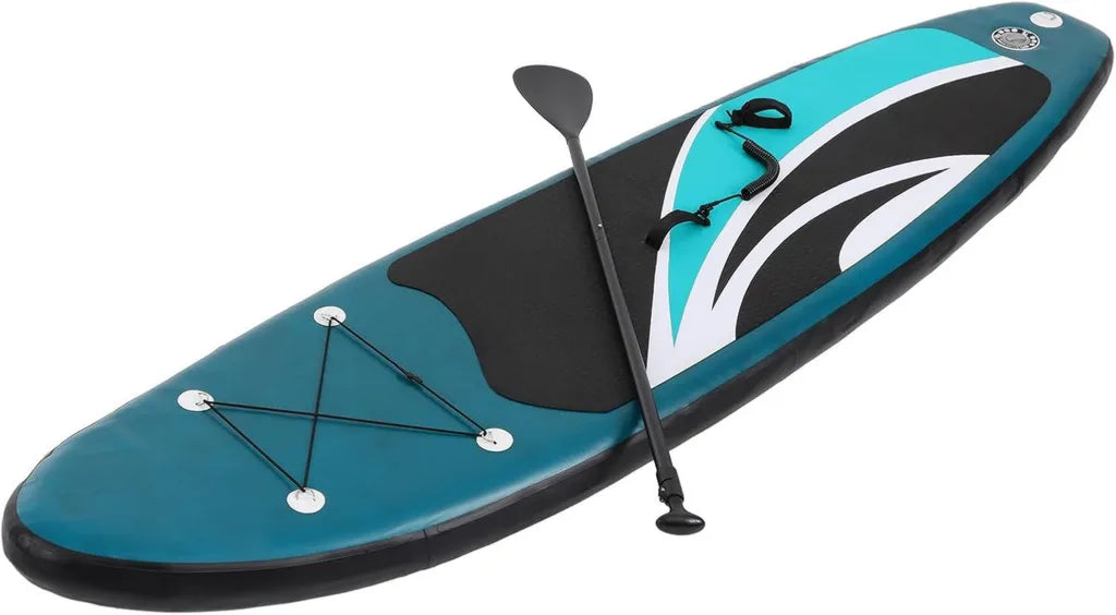 Planche de Paddle Gonflable Adulte avec Accessoires Complets, Capacit¨¦ 150 kg pour Lac et Mer