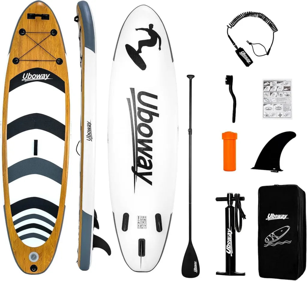 Planche de Paddle Gonflable Signstek - SUP avec Pompe, Sac ¨¤ Dos et Leash pour Jeunes et Adultes