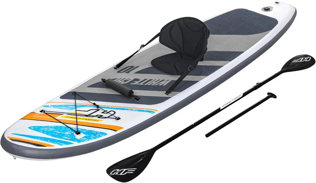 Planche de Stand Up Paddle Gonflable 305 cm Hydro-Force, Convertible en Kayak avec Accessoires