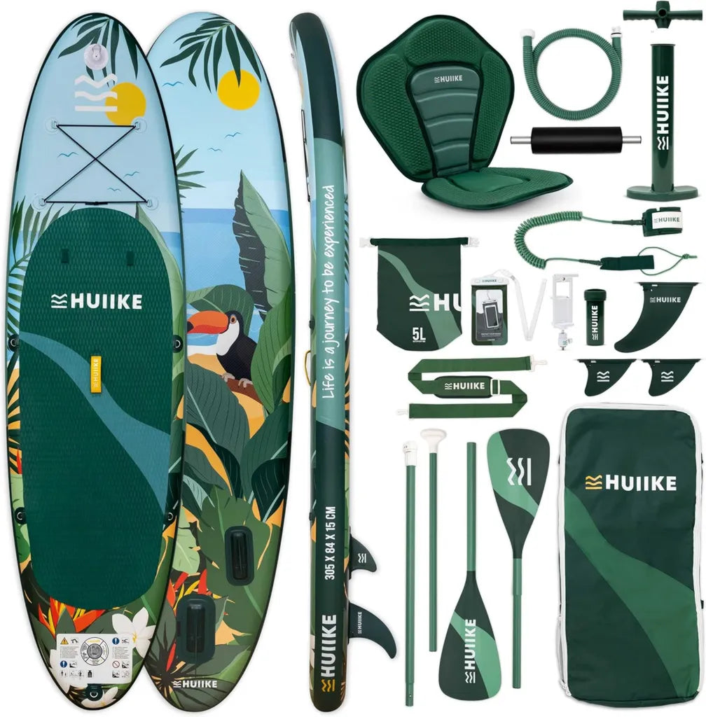 Planche de Paddle Gonflable Adulte 305 cm - Accessoires Complets Inclus