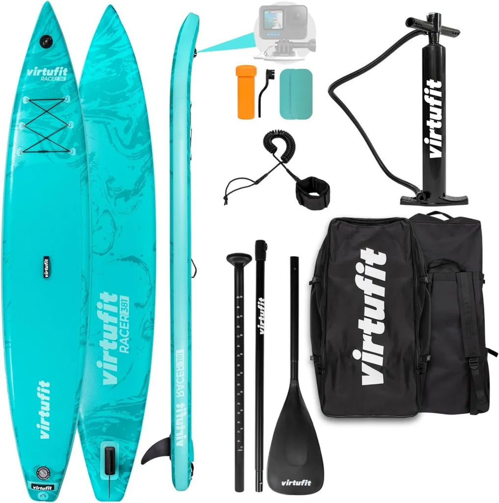 Planche de Paddle Gonflable avec Accessoires et Sac de Transport