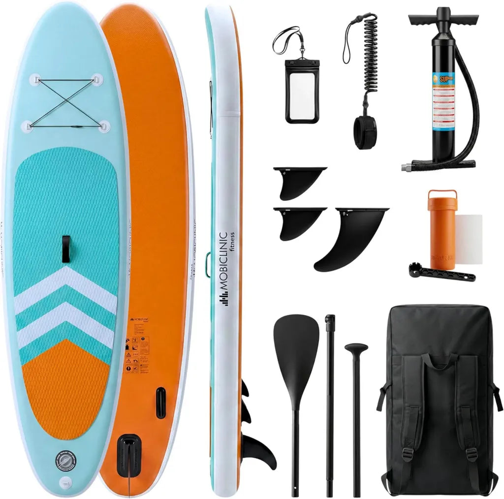 Planche de Paddle Gonflable avec Accessoires Complets - Adultes et Enfants