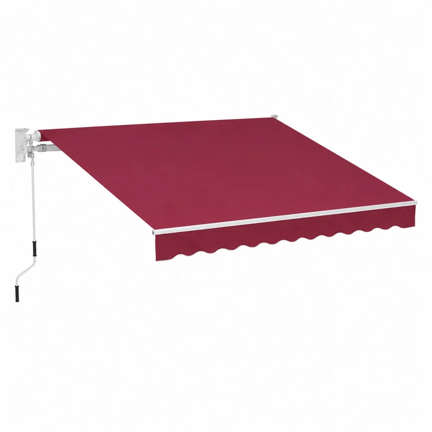 Store banne manuel 300x250 cm Bordeaux Aluminium