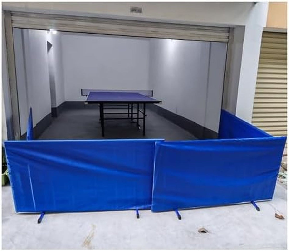 Barri¨¨re de tennis de table ¨C pliable, avec ¨¦cran
