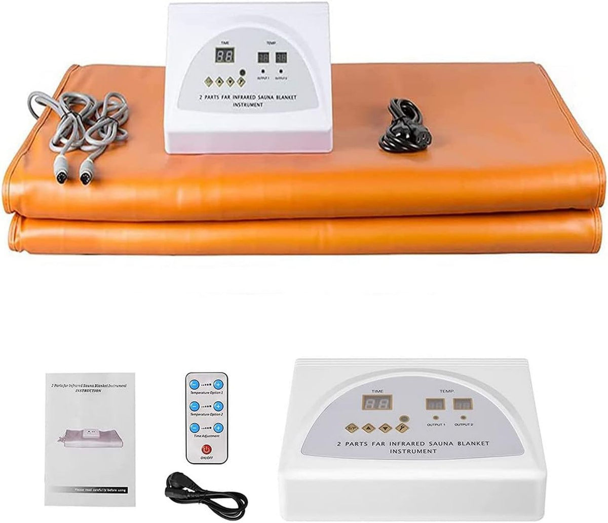 Couverture de sauna infrarouge ¨C infrarouge lointain, avec chauffage, format portable, usage ¨¤ domicile