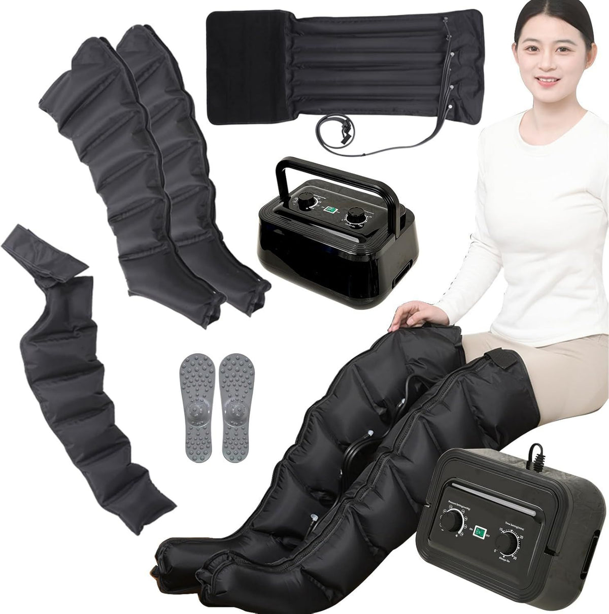Bottes de pressoth¨¦rapie ¨C massage par compression d'air, MRKU