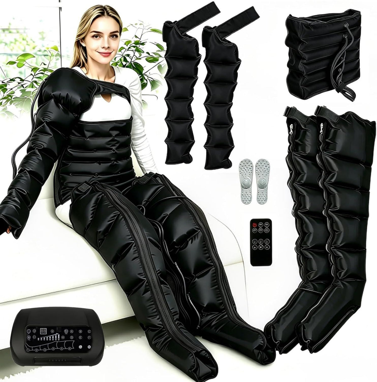 Bottes de pressoth¨¦rapie: pour pieds et jambes