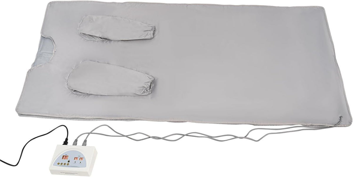 Couverture de sauna infrarouge: avec t¨¦l¨¦commande, format portable, usage ¨¤ domicile, 8 x 0, 8 m, 650 W, 80 ¡ãC
