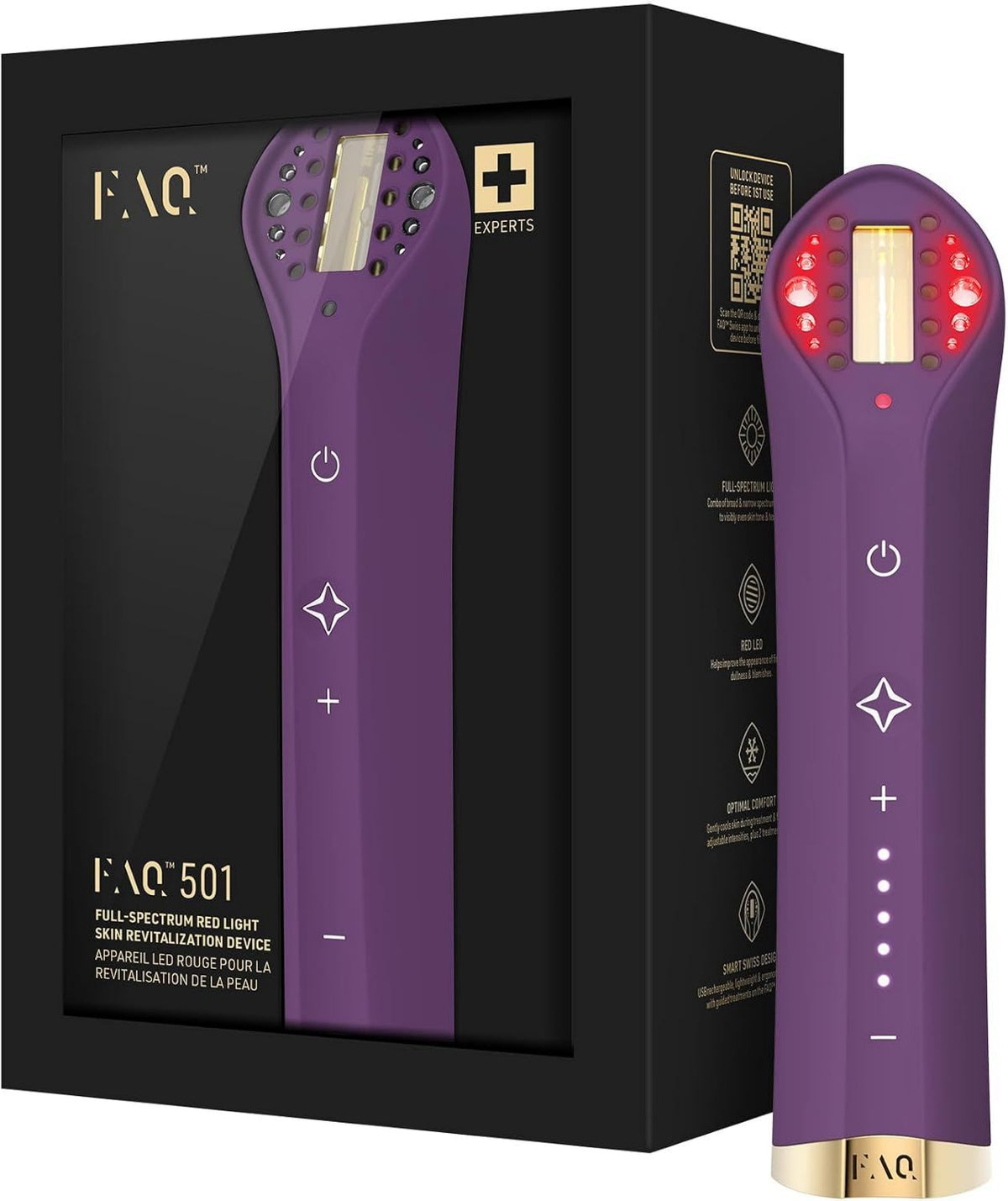 501 Lampe Visage LED Rouge: affichage LED, usage ¨¤ domicile, FAQ 501