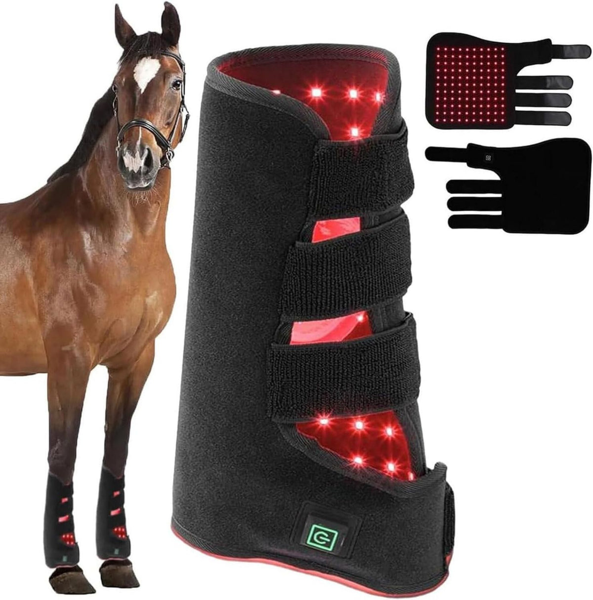 Appareil de luminoth¨¦rapie Rouge: affichage LED, format portable, 850 nm