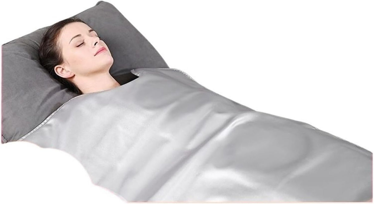Couverture de sauna infrarouge - r¨¦sistant ¨¤ l'eau, avec chauffage, format portable, usage ¨¤ domicile