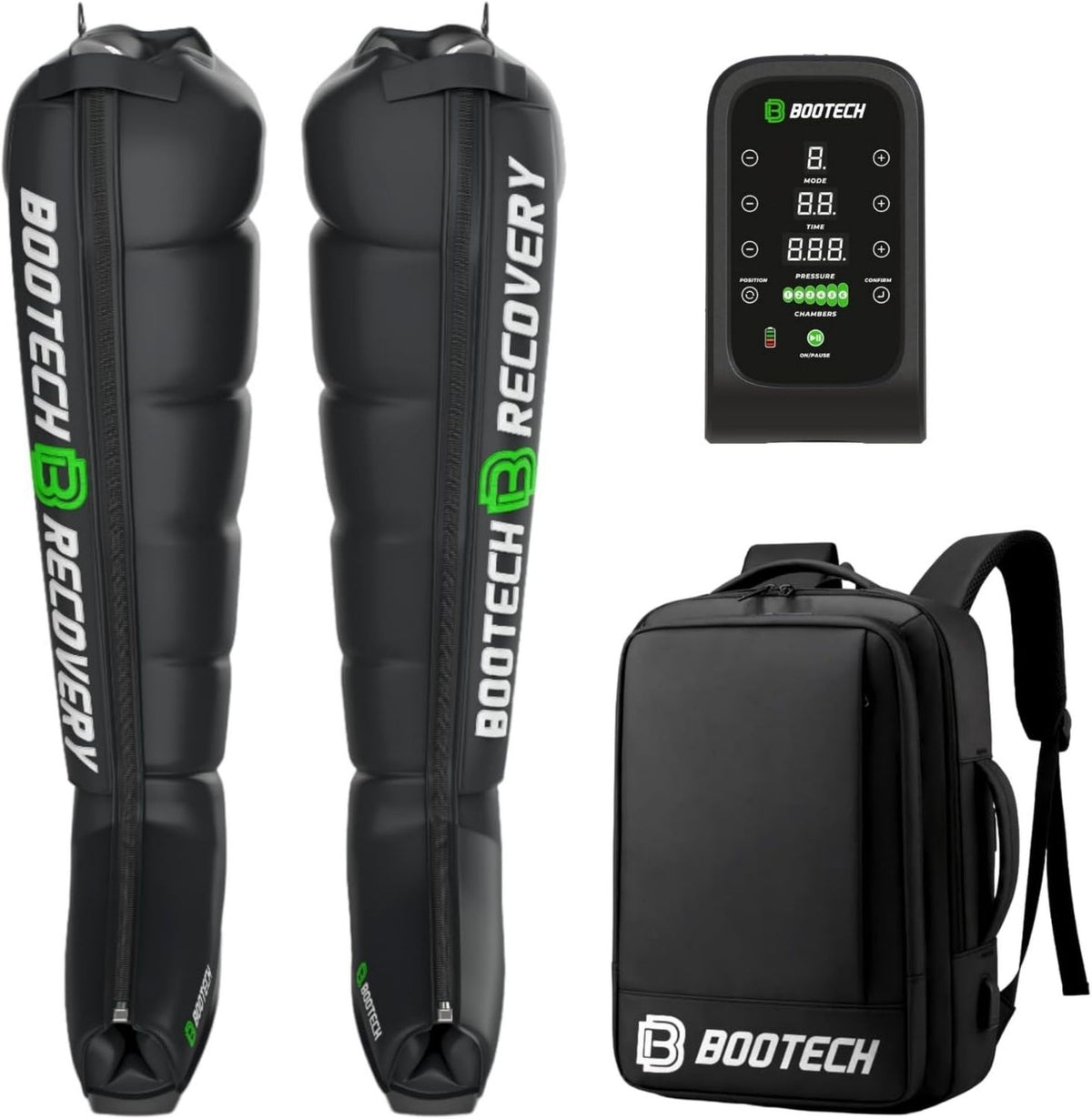 Bottes de pressoth¨¦rapie: avec cam¨¦ra, rechargeable, usage ¨¤ domicile, BOOTECH