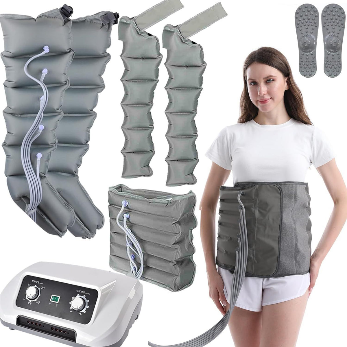 Appareil de massage ¨C massage par compression d'air, 6 chambres