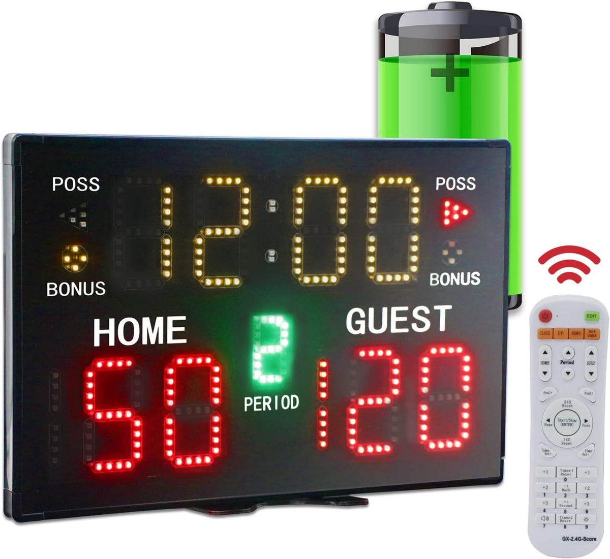 Table de ping-pong - affichage LED, format portable