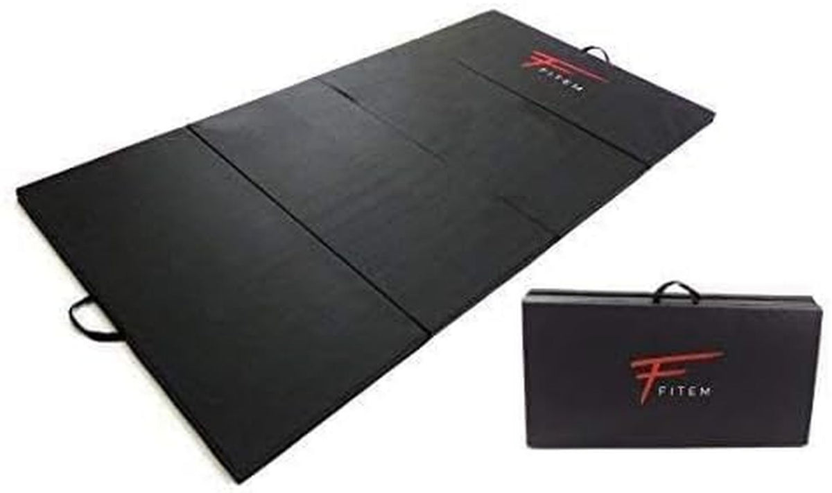 Fitem Tapis de Sol Pliable Epais Haute Gamme Taille 240 - 240 x 120 x 4 cm, 180 x 60 x 4 cm