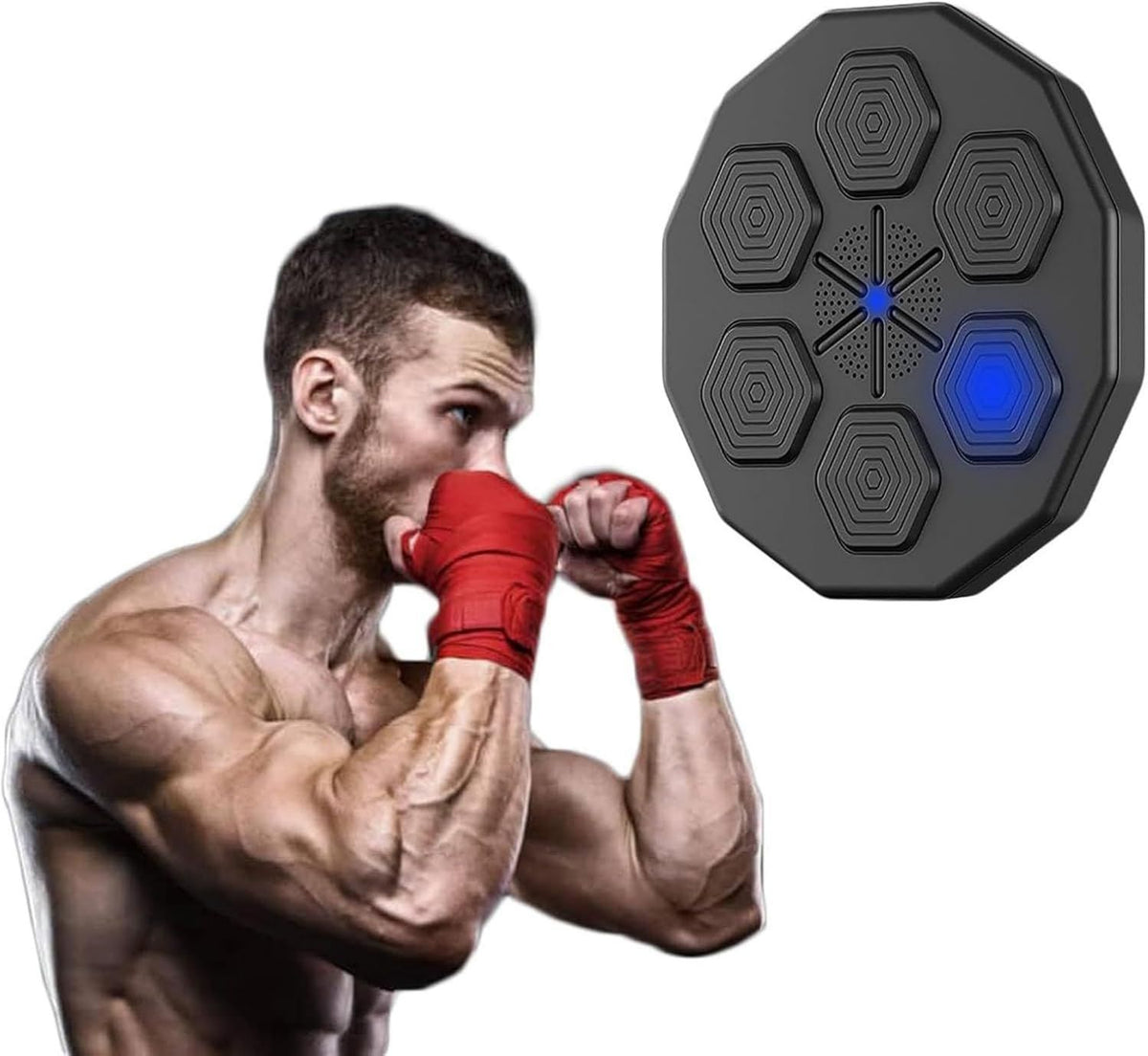 Machine de boxe musicale ¨C montage mural